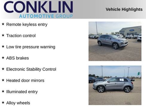 Used 2024 Mitsubishi Outlander Sport ES AWD/4WD image 2