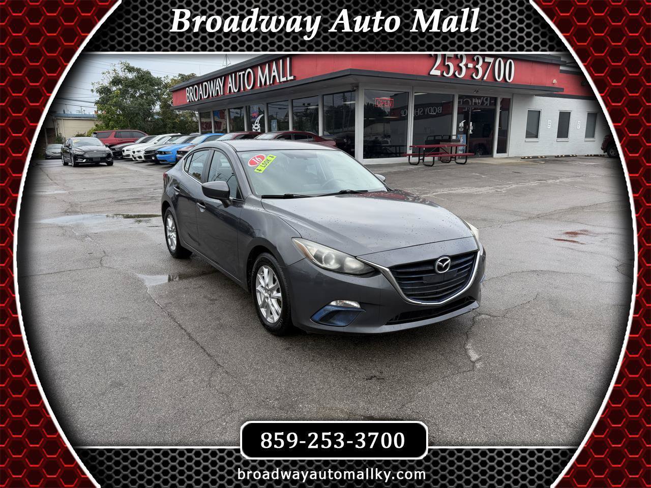 Used 2016 MAZDA MAZDA3 i Sport w/ Preferred Equipment Package FWD image 1
