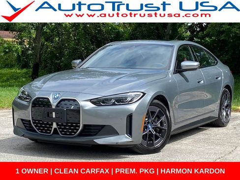 Used 2023 BMW i4 eDrive40 w/ Premium Package RWD image 1