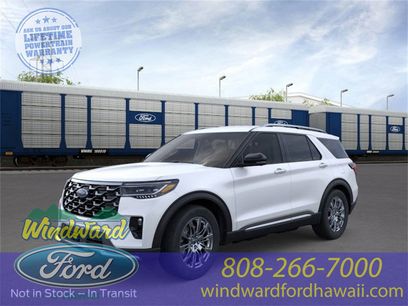 New 2026 Ford Explorer Platinum
