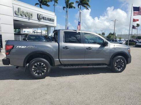 Used 2021 Nissan Titan PRO-4X w/ Pro-4x Utility Package AWD/4WD image 8