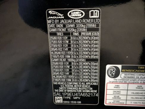 New 2026 Land Rover Range Rover Sport SE AWD/4WD image 31