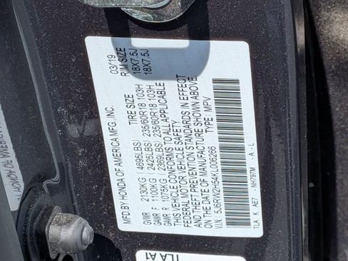 Used 2019 Honda CR-V EX image 39