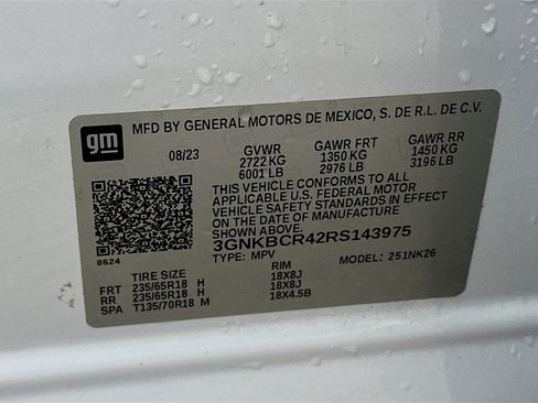 Used 2024 Chevrolet Blazer LT w/ LPO, Floor Liner Package image 12