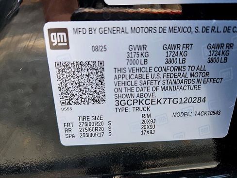 New 2026 Chevrolet Silverado 1500 Custom Trail Boss w/ Turbomax Blackout Package image 21