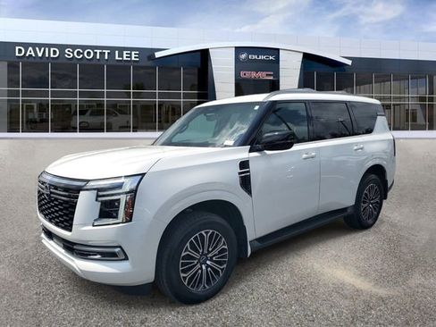 Used 2025 Nissan Armada SL w/ Captain's Chari Seat Package RWD image 2