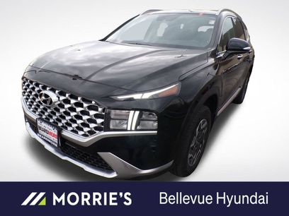 Used 2021 Hyundai Santa Fe Blue