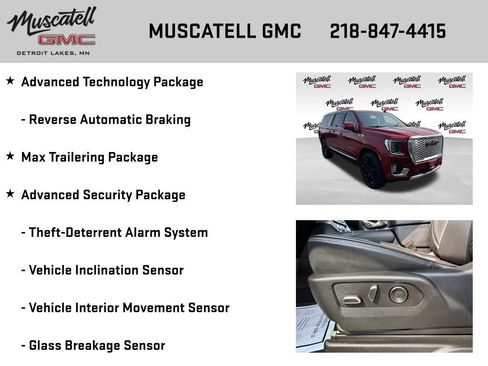 Used 2024 GMC Yukon XL Denali w/ Advanced Technology Package AWD/4WD image 12