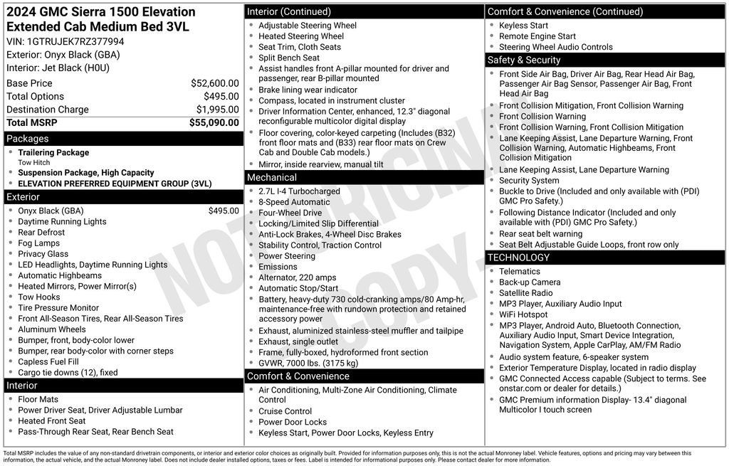 Certified 2024 GMC Sierra 1500 Elevation AWD/4WD image 11