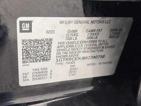 Used 2021 GMC Sierra 1500 Elevation AWD/4WD image 9