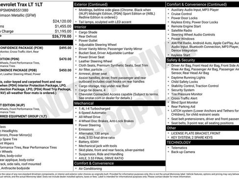 Used 2022 Chevrolet Trax LT w/ Driver Confidence Package image 6