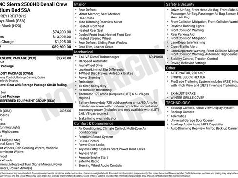 Used 2024 GMC Sierra 2500 Denali w/ Denali Reserve Package AWD/4WD image 1