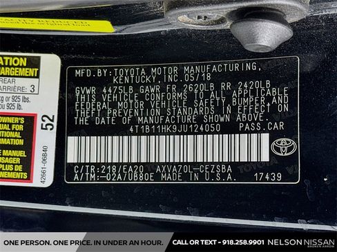 Used 2018 Toyota Camry L image 29