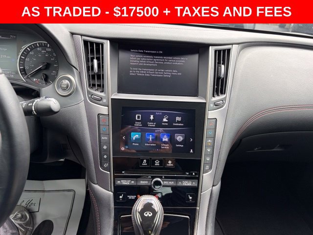 Used 2018 INFINITI Q50 Red Sport 400 w/ Sensory Package (Sport) RWD image 23
