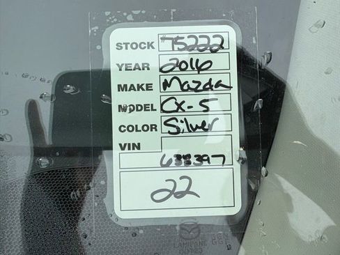 Used 2016 MAZDA CX-5 Sport image 33