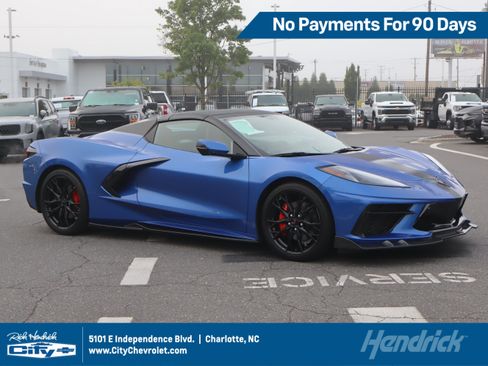 Used 2023 Chevrolet Corvette Stingray Preferred Conv w/ Stealth Interior Trim Package RWD image 1