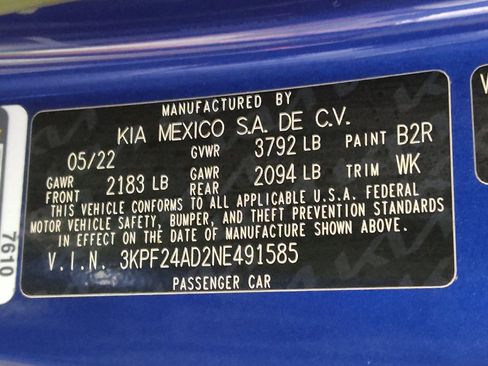 Used 2022 Kia Forte LXS FWD image 33
