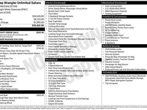 Used 2017 Jeep Wrangler Unlimited Sahara w/ Connectivity Group image 7