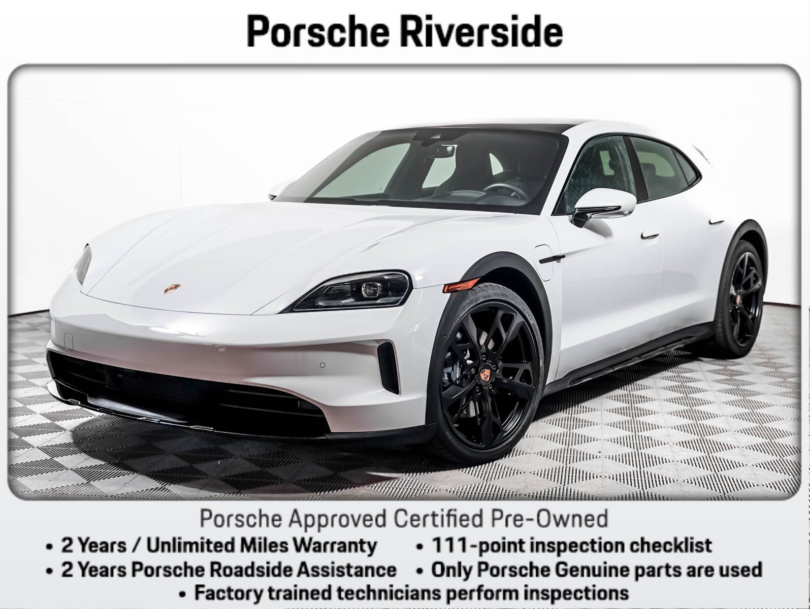 Certified 2025 Porsche Taycan 4 Cross Turismo AWD/4WD image 1