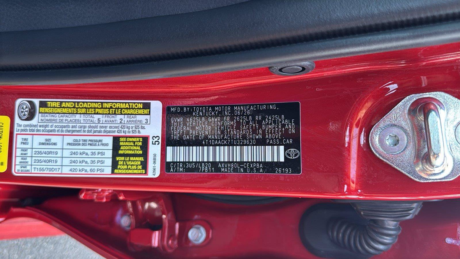 Used 2026 Toyota Camry XSE FWD image 26