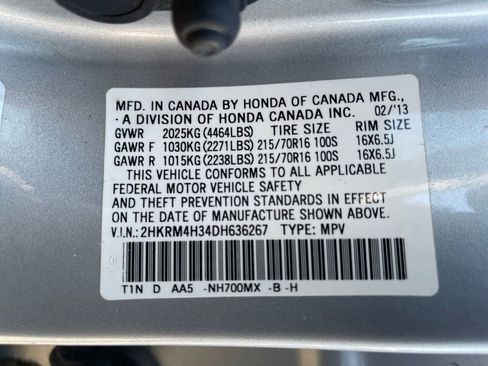 Used 2013 Honda CR-V LX image 28
