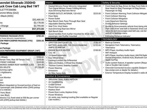 New 2026 Chevrolet Silverado 2500 W/T w/ WT Convenience Package AWD/4WD image 38