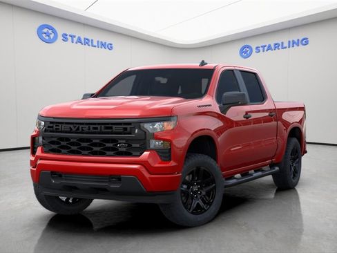 New 2026 Chevrolet Silverado 1500 Custom w/ Turbomax Blackout Package image 8