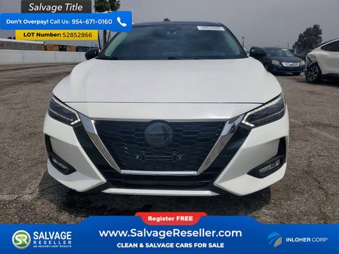 Used 2022 Nissan Sentra SR w/ SR Premium Package FWD image 7