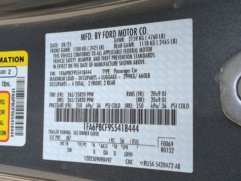 New 2025 Ford Mustang GT Premium image 18