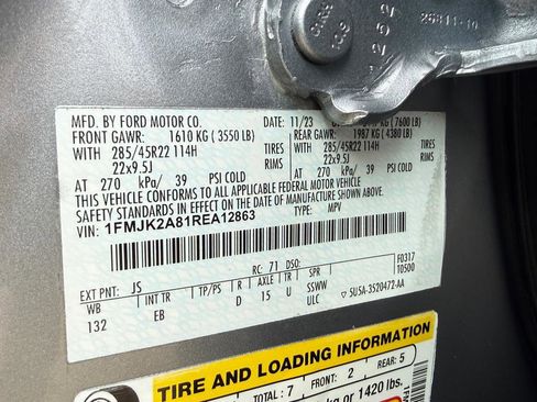 Used 2024 Ford Expedition Max Limited image 24