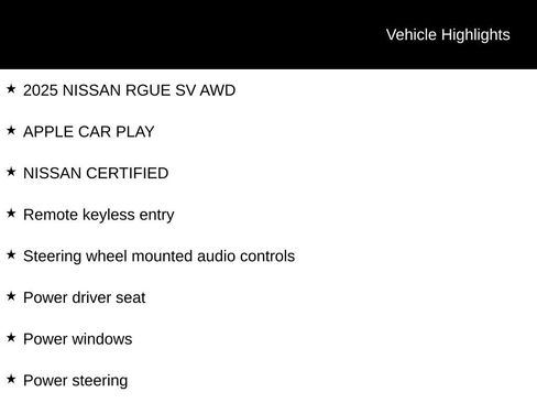 Certified 2025 Nissan Rogue SV AWD/4WD image 6
