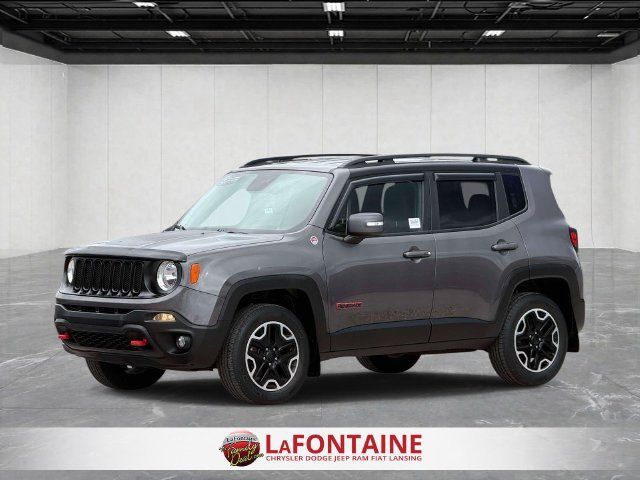 Certified 2017 Jeep Renegade Trailhawk w/ Premium Trailhawk Package AWD/4WD image 1