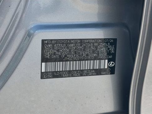 New 2026 Lexus IS 350 F Sport w/ Technology Package RWD image 41