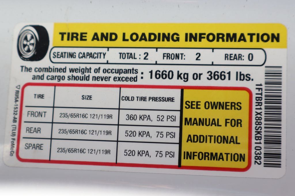 Used 2025 Ford Transit 250 148 High Roof w/ Load Area Protection Package RWD image 42