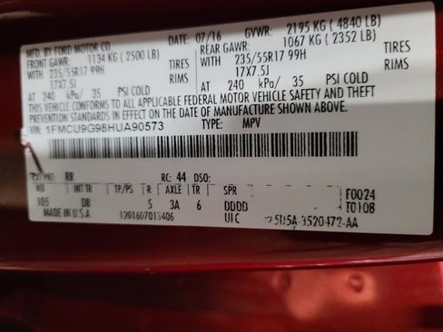 Used 2017 Ford Escape SE w/ SE Leather Comfort Package AWD/4WD image 33