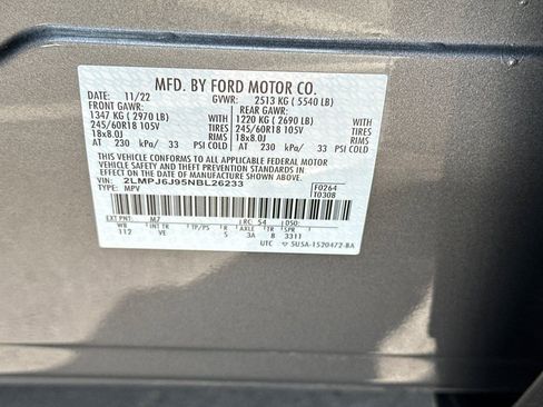 Certified 2022 Lincoln Nautilus Standard w/ Premium Package image 28