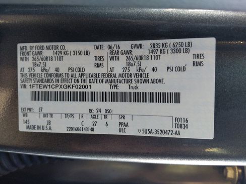 Used 2016 Ford F150 XLT w/ Equipment Group 301A Mid RWD image 33