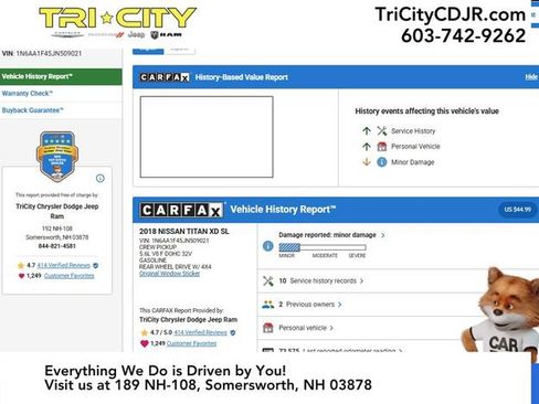 Used 2018 Nissan Titan SL w/ Chrome Package image 5