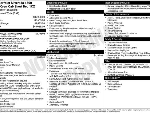 Used 2018 Chevrolet Silverado 1500 Custom w/ Custom Value Package image 4