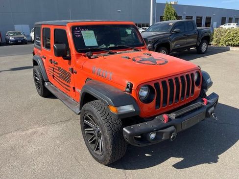 Used 2018 Jeep Wrangler Unlimited Sport S AWD/4WD image 2