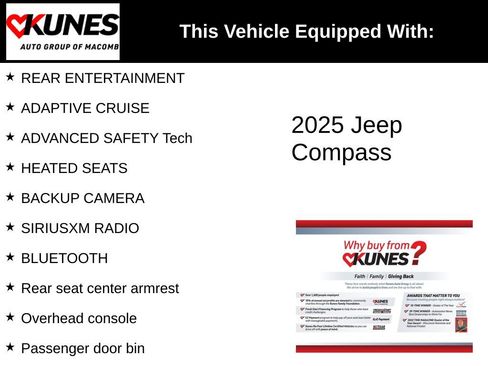 Used 2025 Jeep Compass Limited AWD/4WD image 3