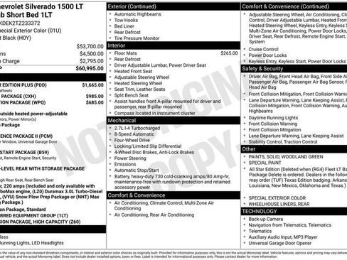 New 2026 Chevrolet Silverado 1500 LT w/ All Star Edition Plus AWD/4WD image 23