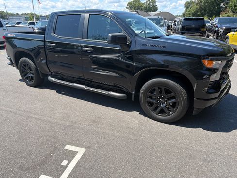 Certified 2024 Chevrolet Silverado 1500 Custom w/ LPO, Dark Essentials Package AWD/4WD image 2
