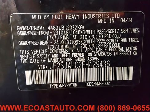 Used 2015 Subaru Forester 2.5i Limited w/ Popular Package #2 AWD/4WD image 18