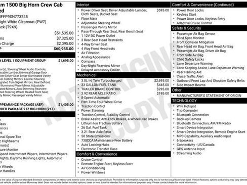 Used 2025 RAM 1500 Big Horn AWD/4WD image 19