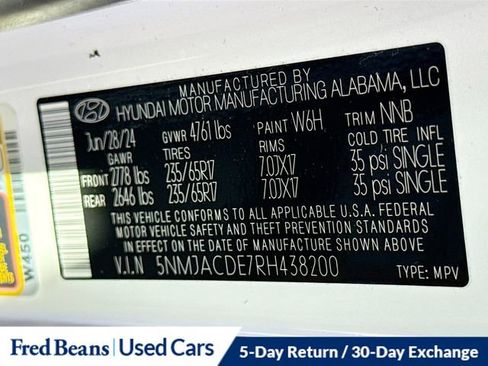 Certified 2024 Hyundai Tucson SE image 24