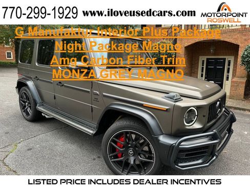 Used 2023 Mercedes-Benz G 63 AMG AMG G 63 4MATIC SUV image 1