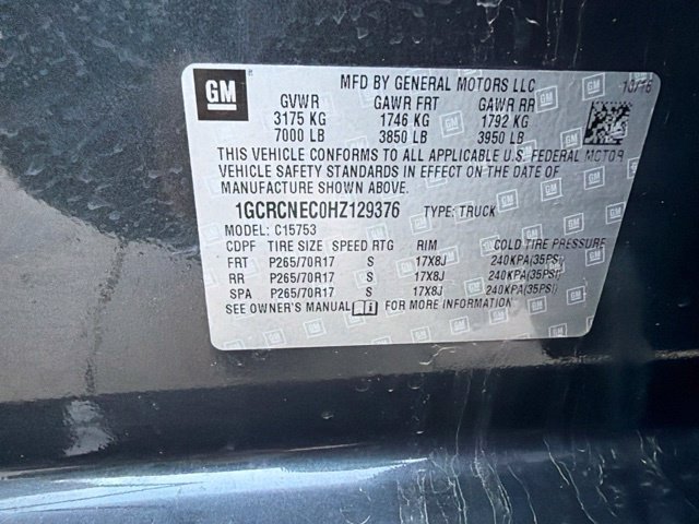 Used 2017 Chevrolet Silverado 1500 W/T w/ Trailering Package RWD image 24