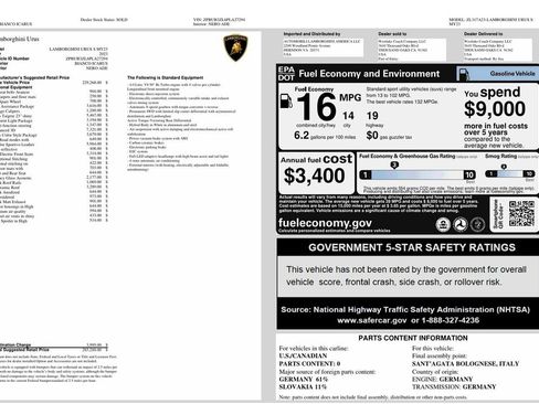 Used 2023 Lamborghini Urus S image 8