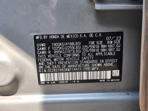 Used 2024 Honda HR-V Sport image 32
